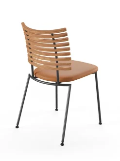 Naver Collection Spisebordsstole<Tiger Stol, cognac læder fra