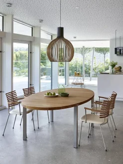 Naver Collection Spisebordsstole<Tiger Stol, sort læder fra