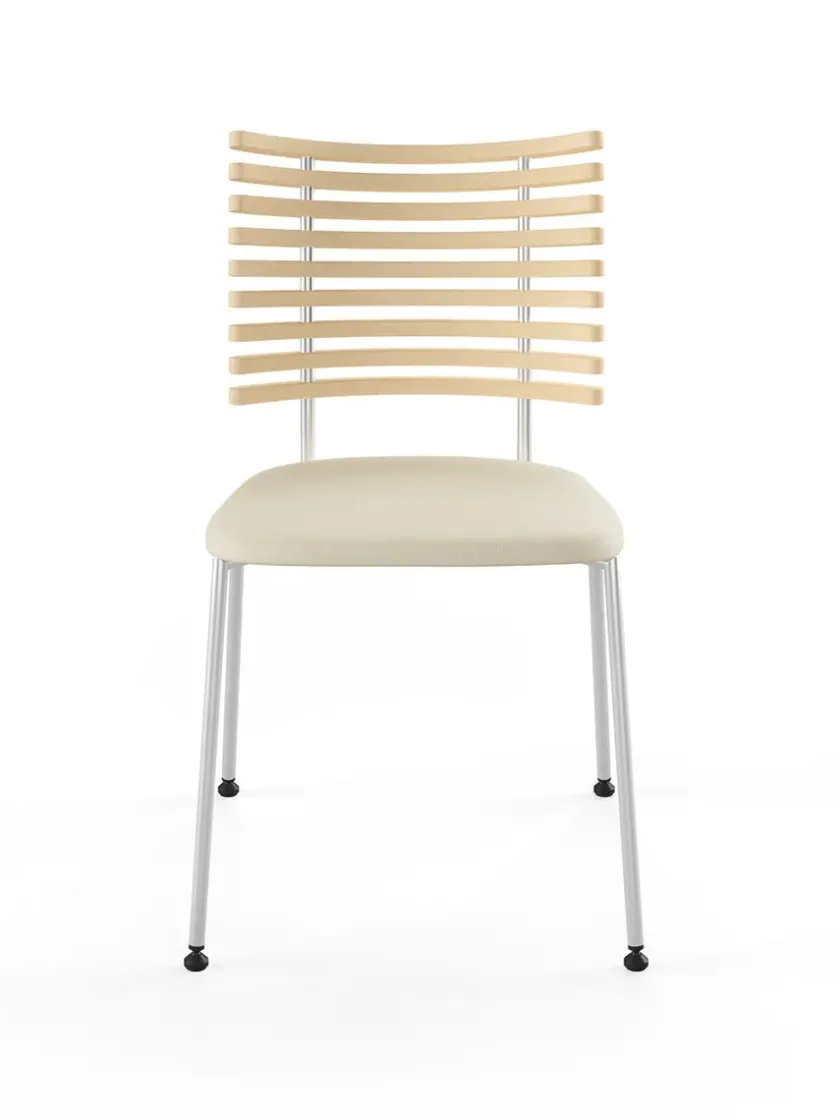 Naver Collection Spisebordsstole<Tiger Stol, sort læder fra