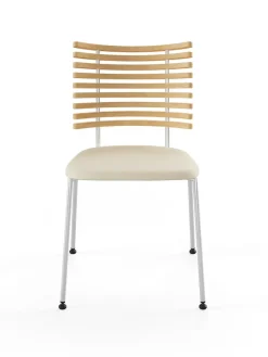 Naver Collection Spisebordsstole<Tiger Stol, sort læder fra