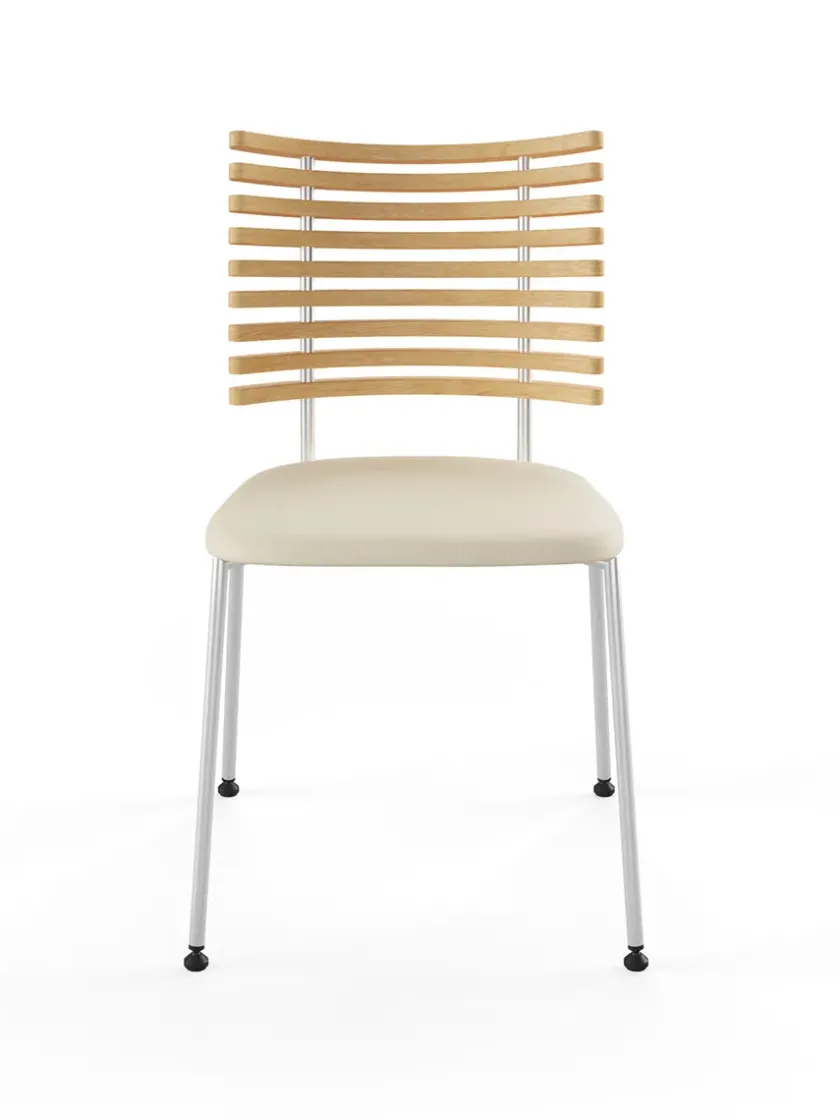 Naver Collection Spisebordsstole<Tiger Stol, sort læder fra