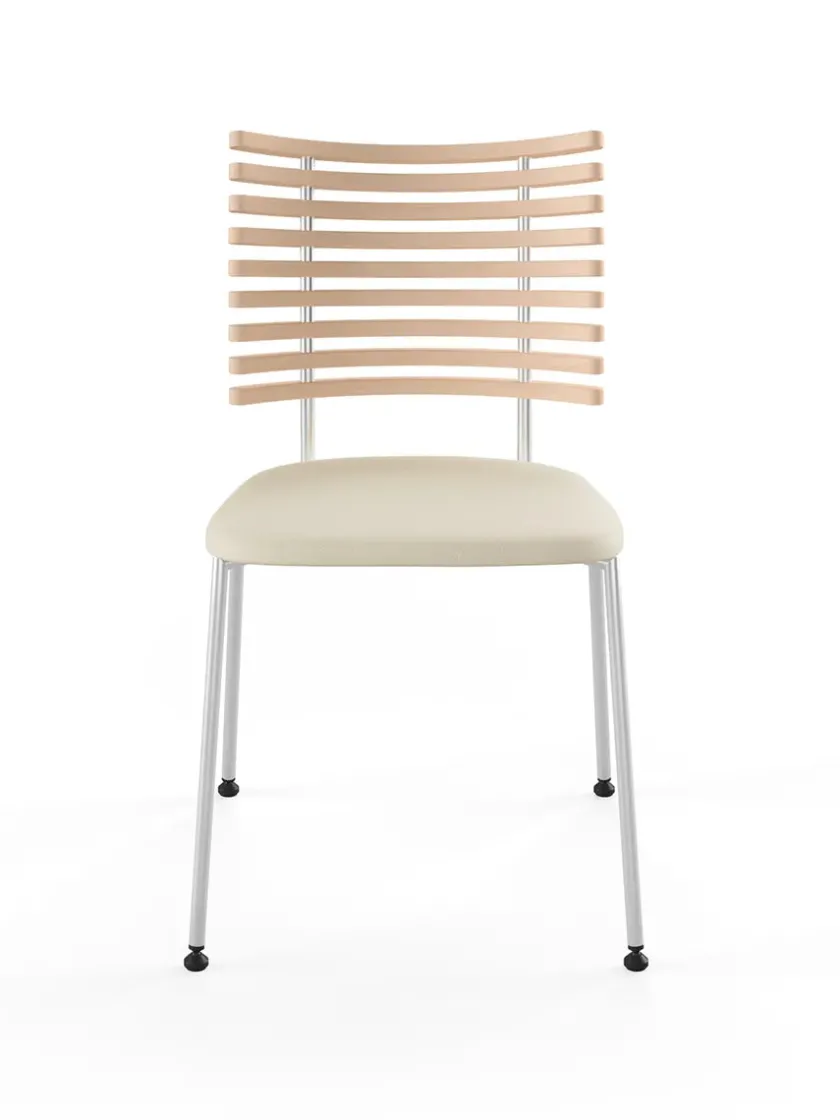 Naver Collection Spisebordsstole<Tiger Stol, sort læder fra