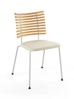 Naver Collection Spisebordsstole<Tiger Stol, sort læder fra