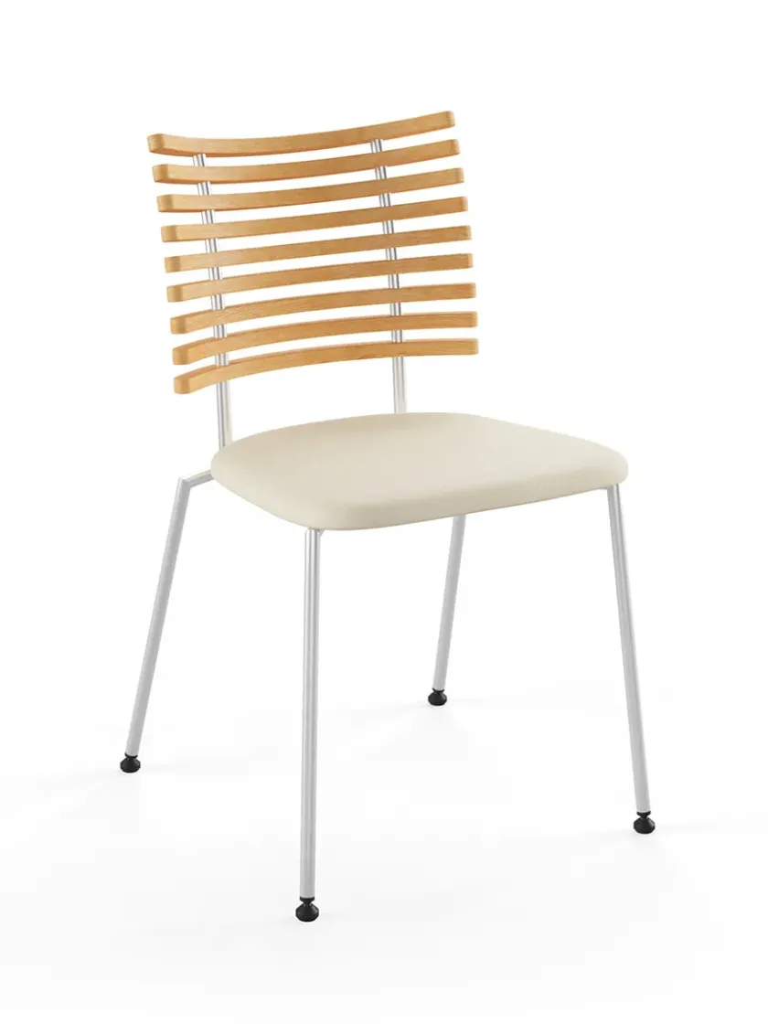 Naver Collection Spisebordsstole<Tiger Stol, sort læder fra