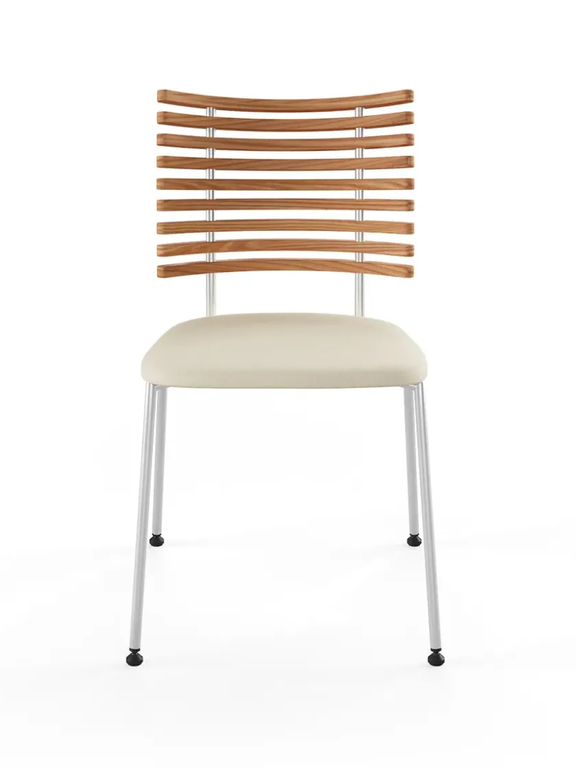 Naver Collection Spisebordsstole<Tiger Stol, sort læder fra