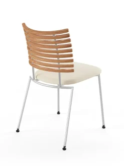 Naver Collection Spisebordsstole<Tiger Stol, sort læder fra