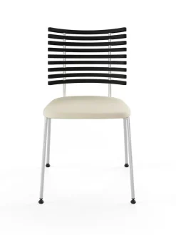 Naver Collection Spisebordsstole<Tiger Stol, sort læder fra