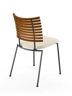 Naver Collection Spisebordsstole<Tiger Stol, sort læder fra