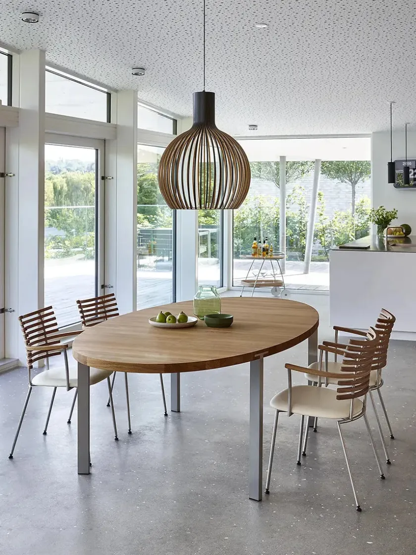 Naver Collection Spisebordsstole<Tiger Stol, sort læder fra