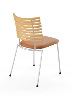 Naver Collection Spisebordsstole<Tiger Stol, sort læder fra