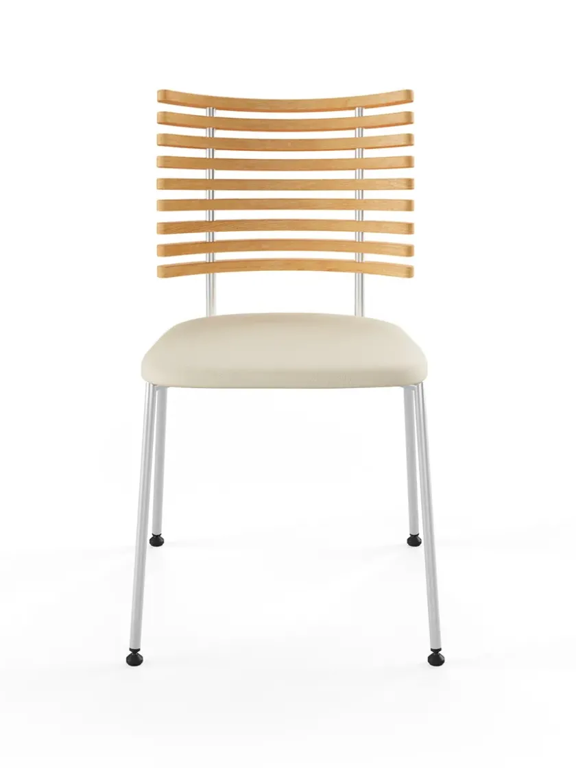 Naver Collection Spisebordsstole<Tiger Stol, sort læder fra