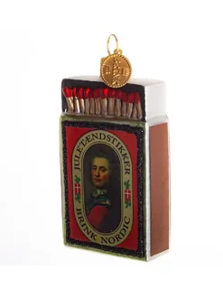 Brink Nordic Juletræspynt<Tændstikæske Ornament fra