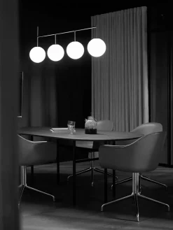 Audo Copenhagen Spots|Pendler<TR Bulb Suspension Frame, polished steel fra