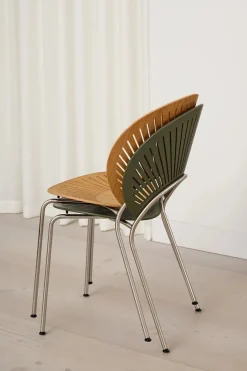 Fredericia Furniture Spisebordsstole<Trinidad Stol, Olieret Eg af Nanna Ditzel