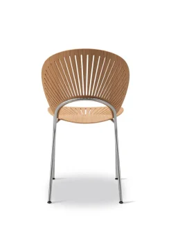 Fredericia Furniture Spisebordsstole<Trinidad Stol, Olieret Eg af Nanna Ditzel