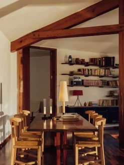 Santa & Cole Spots<Tripode Bordlampe, natural fra Santa and Cole