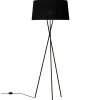 Santa & Cole Gulvlamper|Spots<Tripode Gulvlampe fra Santa and Cole, sort (G5)