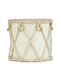 Ib Laursen Juletræspynt<Tromme Ø11 cm, creme fra