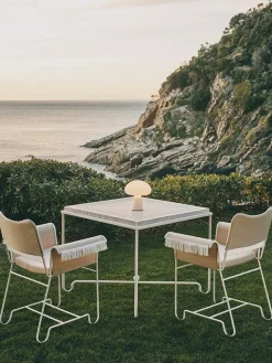 GUBI Havestole<Tropique Outdoor Spisestol m/frynser fra