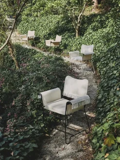 GUBI Havestole<Tropique Outdoor Spisestol m/frynser fra