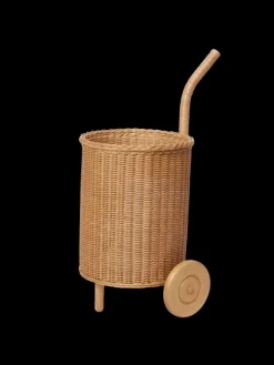 Børn Ferm Living Gaver|Gaver Til Børn<Tukki Trolley – naturlig rattan vogn fra