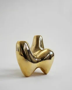 Hein Studio Lysestager<Unity Candleholder, silver fra