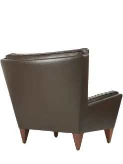 GUBI Lænestole<V11 Lounge Chair, smooth leather coffee fra