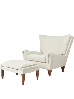 GUBI Lænestole<V11 Lounge Chair, smooth leather cream fra