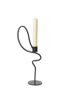 Ferm Living Lysestager<Valse Candleholder, high fra