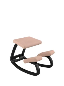 Variér Skamler<Variable balans stol, dark brown wood/revive 194 fra