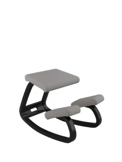 Variér Skamler<Variable Balans Stol, light brown wood fra