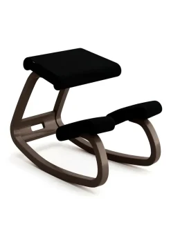 Variér Skamler<Variable Balans Stol, light brown wood fra