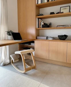 Variér Skamler<Variable Stol, light brown/vidar fra Varier Furniture