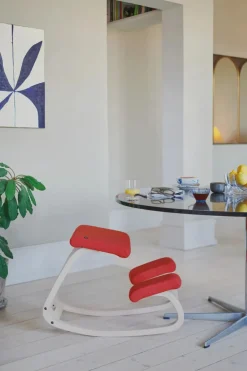 Variér Skamler<Variable Stol, light brown/vidar fra Varier Furniture