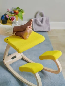 Variér Skamler<Variable Stol, light brown/vidar fra Varier Furniture