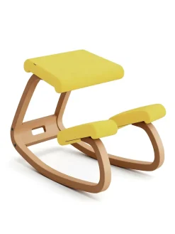 Variér Skamler<Variable Stol, light brown/vidar fra Varier Furniture