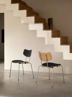 Carl Hansen & Søn Spisebordsstole<Vega Stol, mood 01104/krom fra