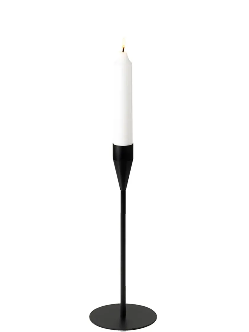 Piet Hein Lysestager<Venus Lysestage, sort fra