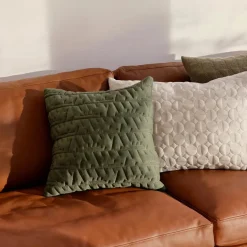 Fritz Hansen Puder Og Plaider|Puder<Vertigo Pude 60x40 i sand af Arne Jacobsen