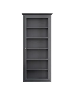 Lindebjerg Design Vitrineskabe<Væghængt Vitrineskab N4, dark blue fra