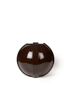 Louise Roe Vaser<Vinci Vase 01, dark brown fra