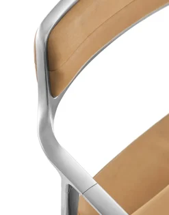 Vipp Spisebordsstole<452 Swivel Chair, camel læder fra