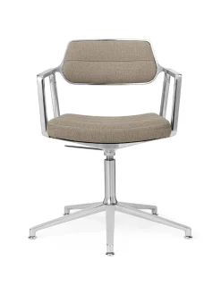 Vipp Kontorstole<453 Swivel+ Chair, dark sand tekstil fra