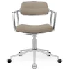 Vipp Kontorstole<453 Swivel+ Chair m/hjul, dark sand tekstil fra