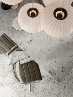 Vipp Spisebordsstole<452 Swivel Chair, sort læder fra