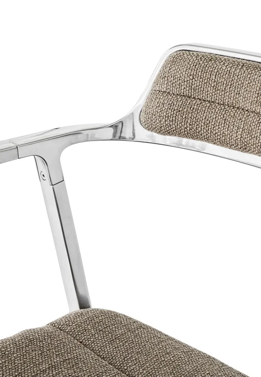 Vipp Spisebordsstole<452 Swivel Chair, sort læder fra