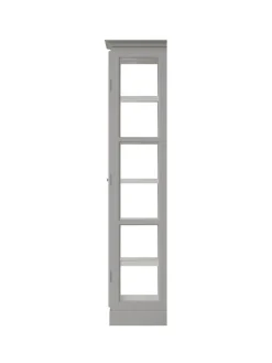 Lindebjerg Design Vitrineskabe<Vitrineskab Classic V1, lys grå fra