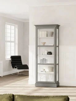 Lindebjerg Design Vitrineskabe<Vitrineskab Classic V1, sort fra