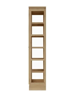 Lindebjerg Design Vitrineskabe<Vitrineskab N2, light oak fra