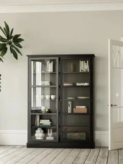 Lindebjerg Design Vitrineskabe<Vitrineskab N2, light oak fra